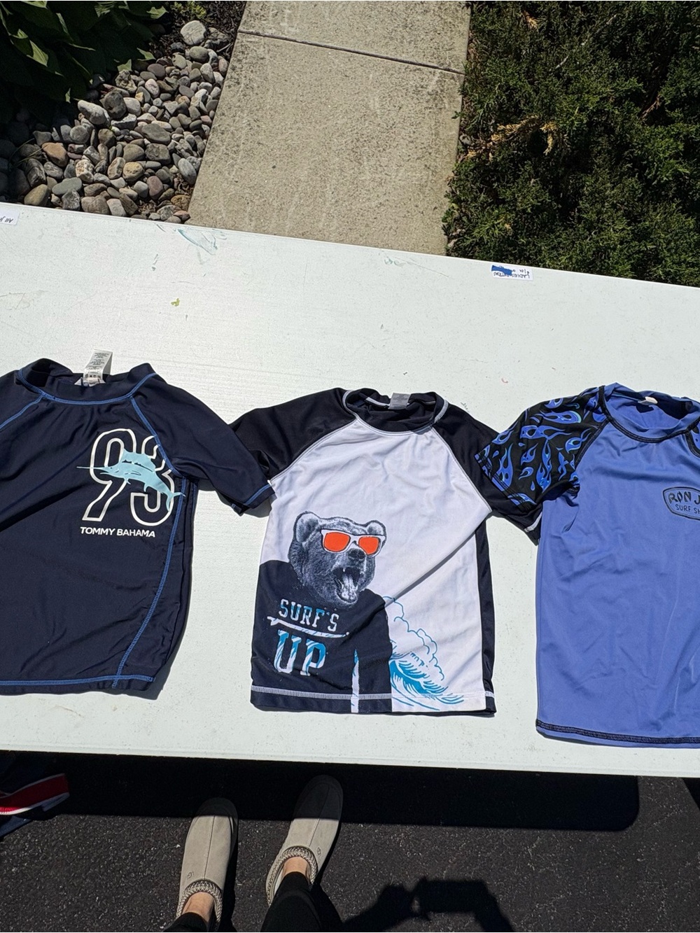Tommy Bahama and other Boys' Rashguard Set of 3